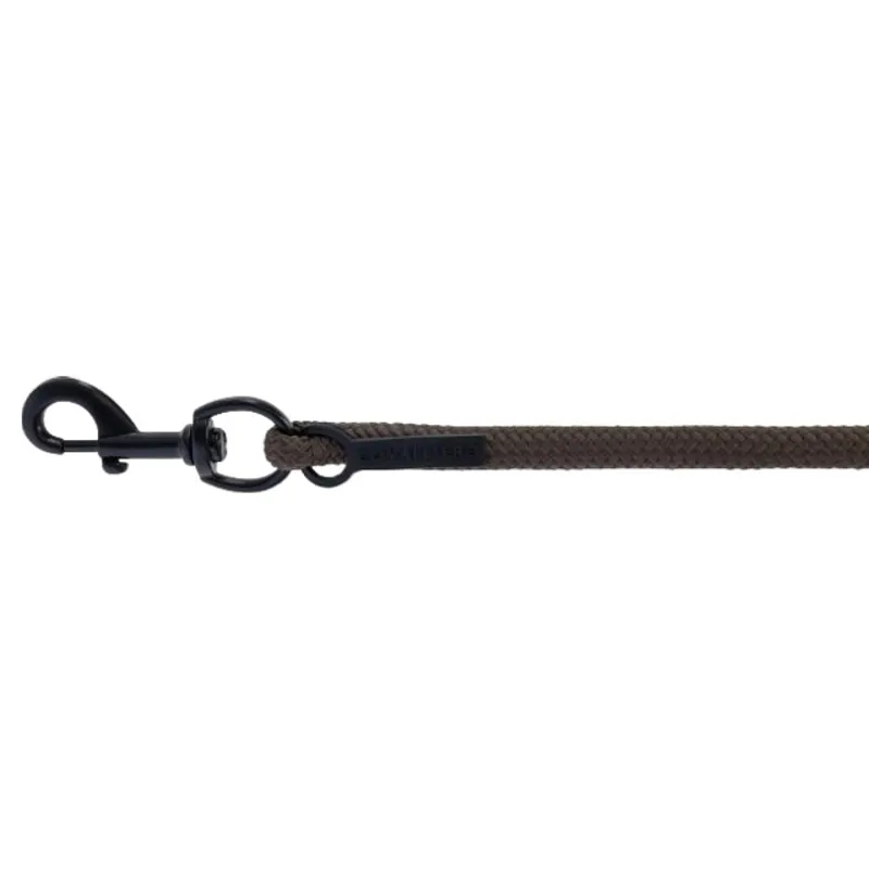Covalliero Swivel Hook Lead Rope - Milky Chocolate-1