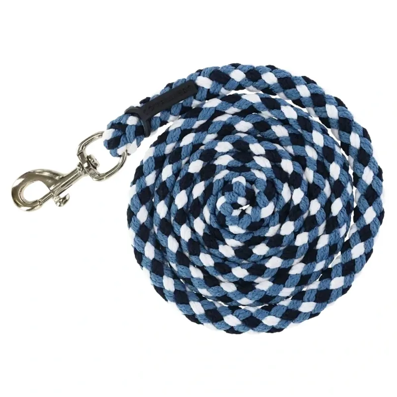 Covalliero Hippo Lead Rope - Dark Navy/Smoked Blue