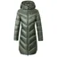 Covalliero Junior Girls Long Quilted Jacket - Opal Green
