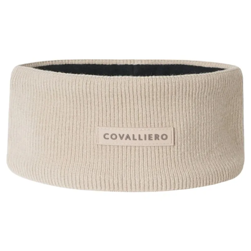 Covalliero Knitted Headband - Beige