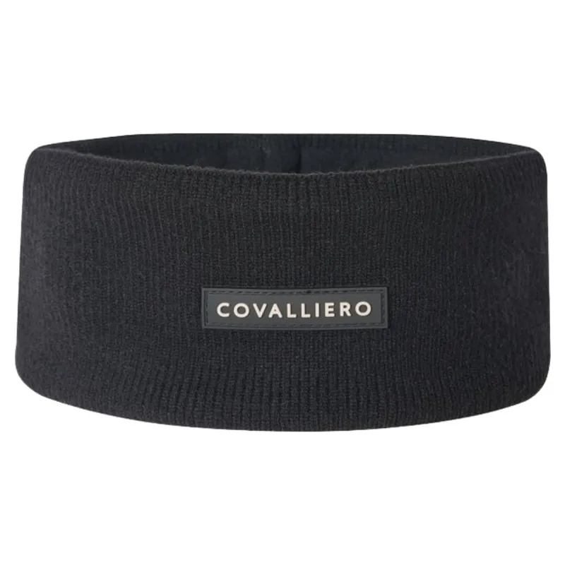 Covalliero Knitted Headband - Black