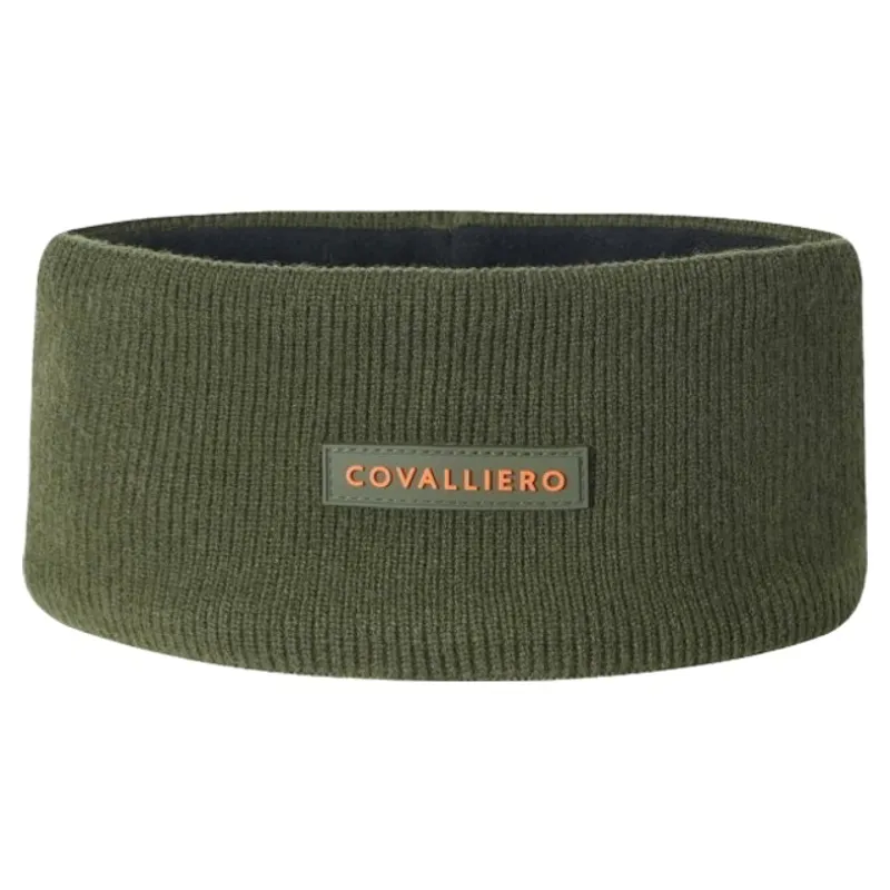 Covalliero Knitted Headband - Forest Green