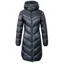 Covalliero Ladies Long Quilted Jacket - Dark Navy