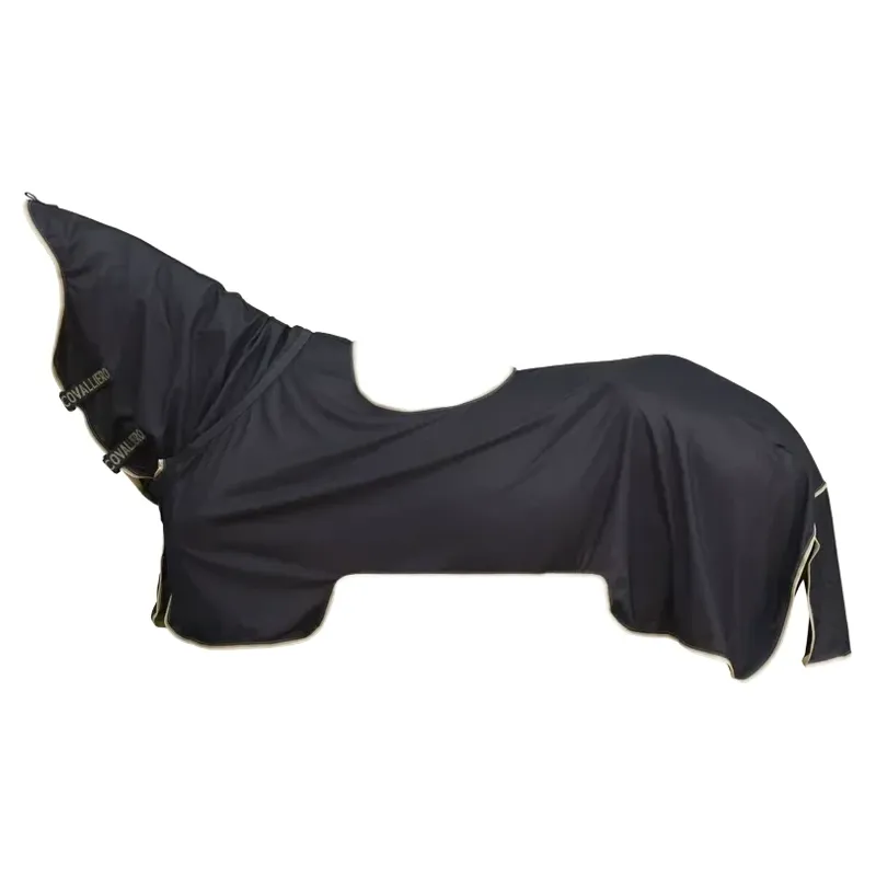 Covalliero Mesh Riding Rug - Black-1