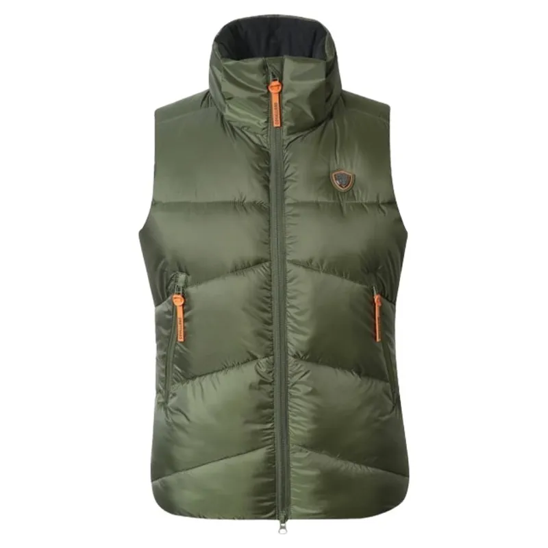 Covalliero Padded Womens Gilet - Forest Green