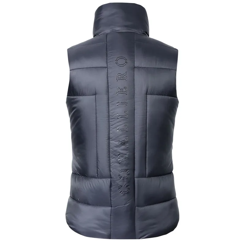 Covalliero Ladies Quilted Gilet - Dark Navy-1