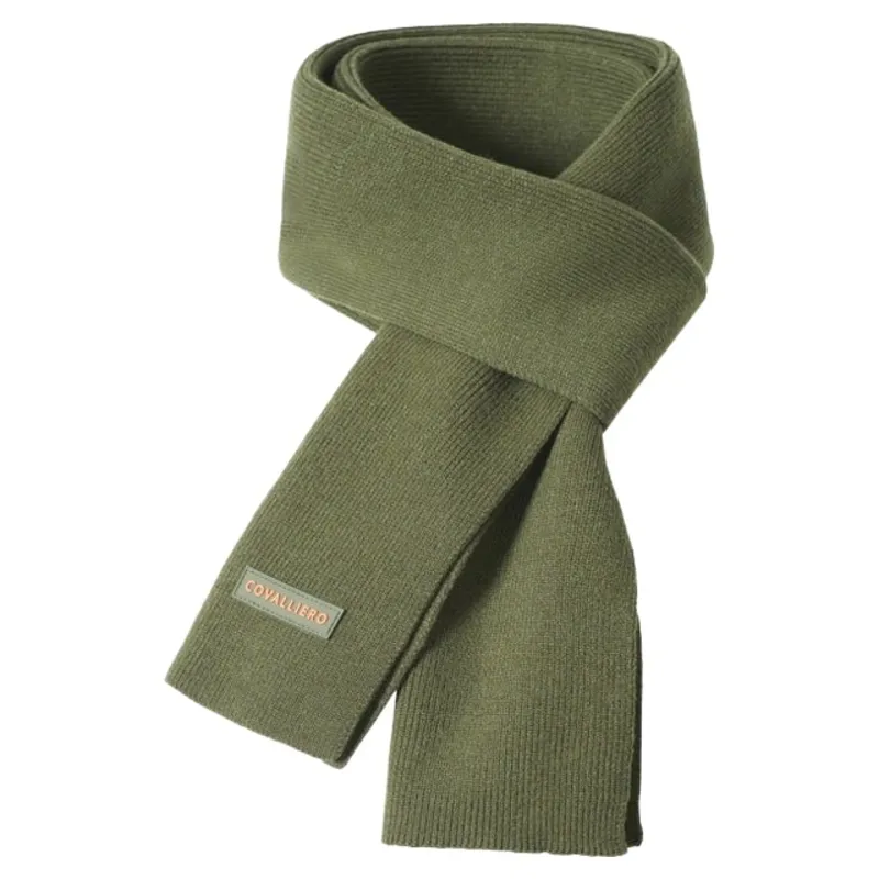 Covalliero Knitted Scarf - Forest Green