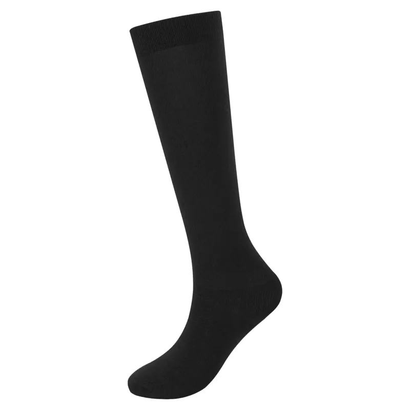Covalliero Tall Riding Socks - Black-1
