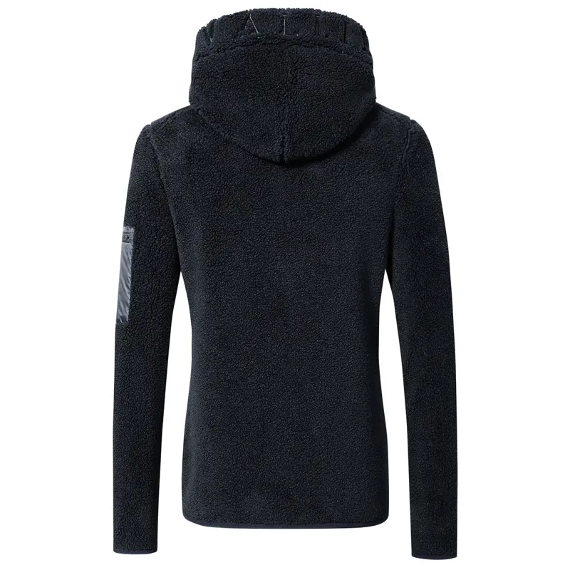 Covalliero Teddy Fleece Ladies Jacket - Dark Navy-1