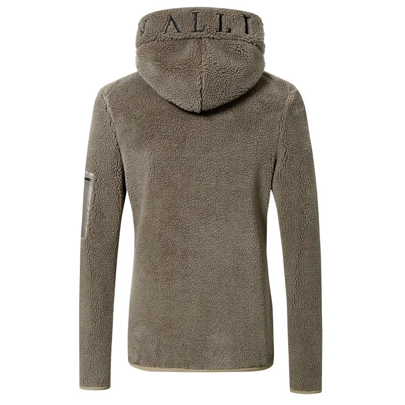 Covalliero Teddy Fleece Ladies Jacket - Taupe-1