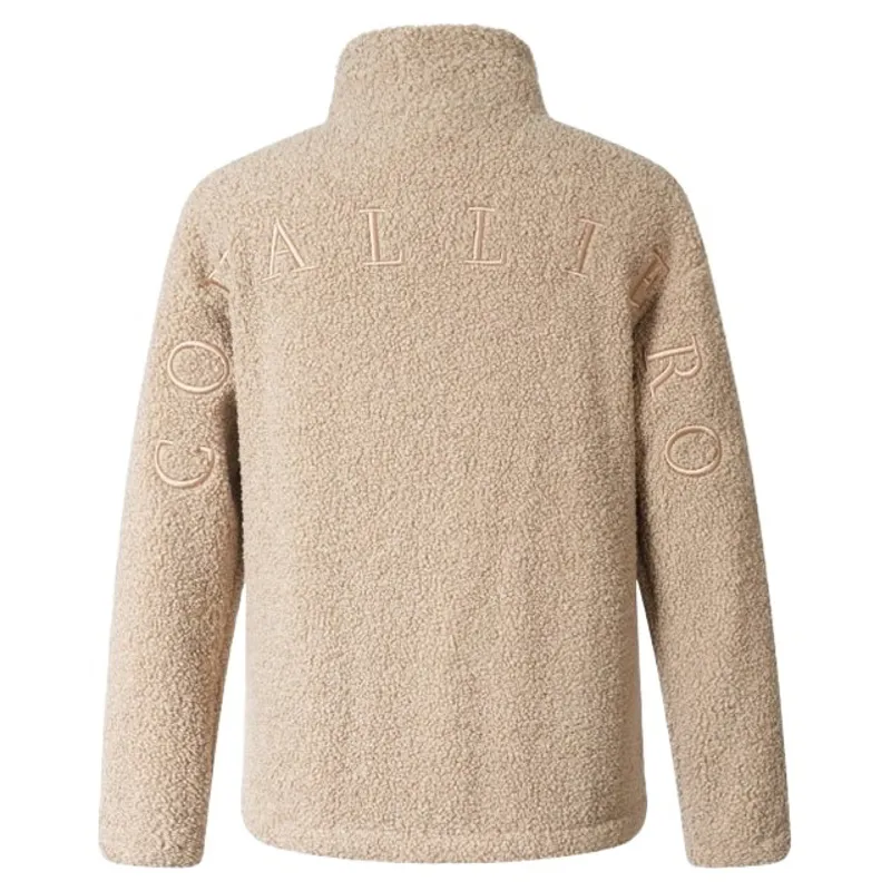 Covalliero Teddy Fleece Womens Sweater - Beige-5