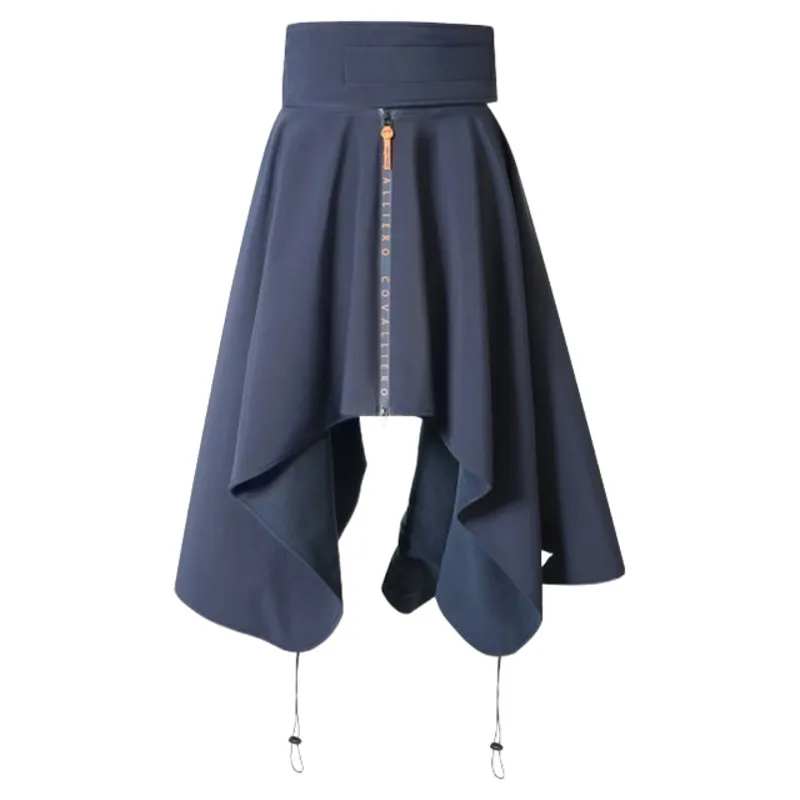 Covalliero Waterproof Thermo Riding Skirt - Dark Navy-1