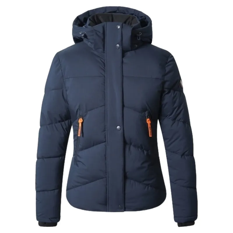 Covalliero Winter Womens Padded Waterproof Jacket - Dark Navy