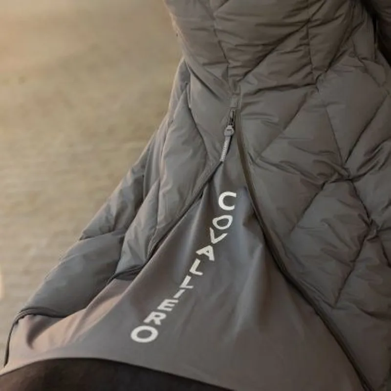 Covalliero Womens Winter Waterproof Long Jacket - Milky Chocolate-2
