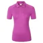 Covalliero Zip Womens Polo Shirt - Light Berry