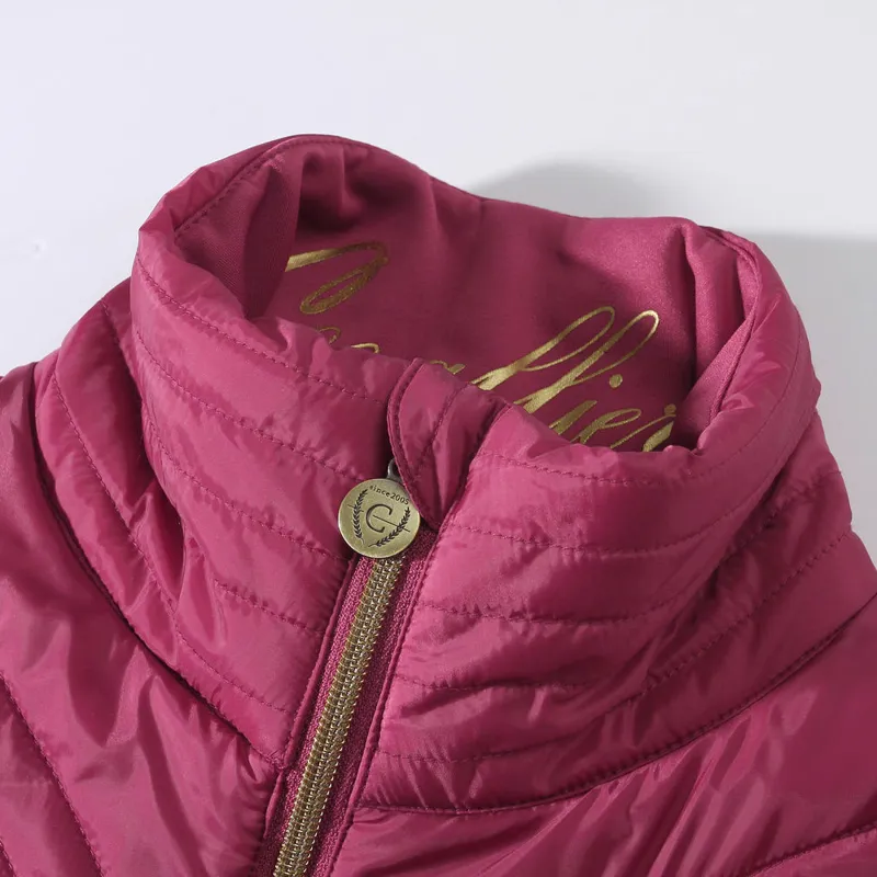 Covalliero Winter Combi Ladies Gilet - Winter Rose/Gold-3