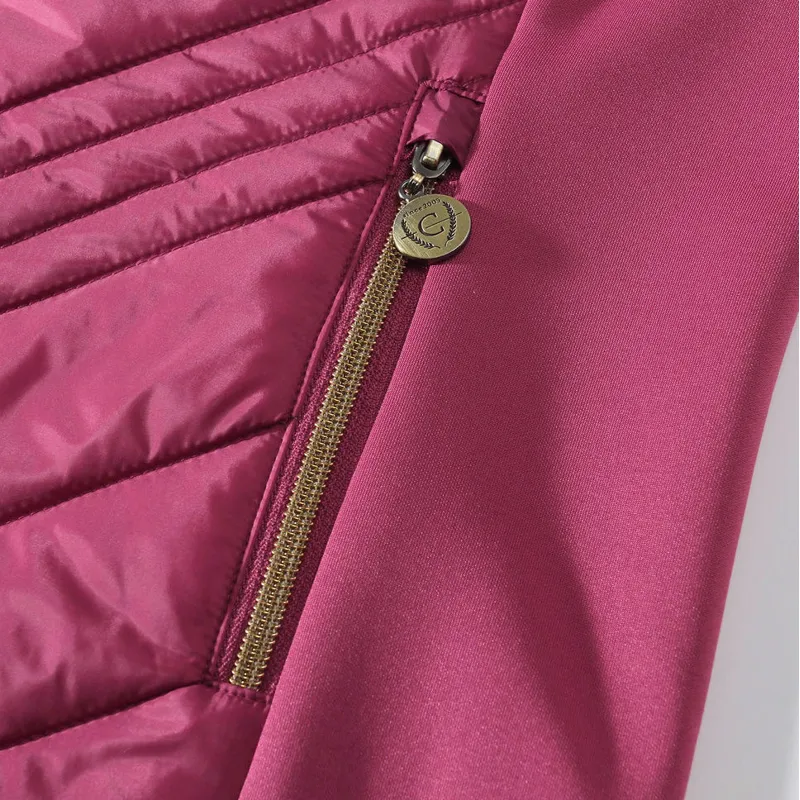 Covalliero Winter Combi Ladies Gilet - Winter Rose/Gold-4