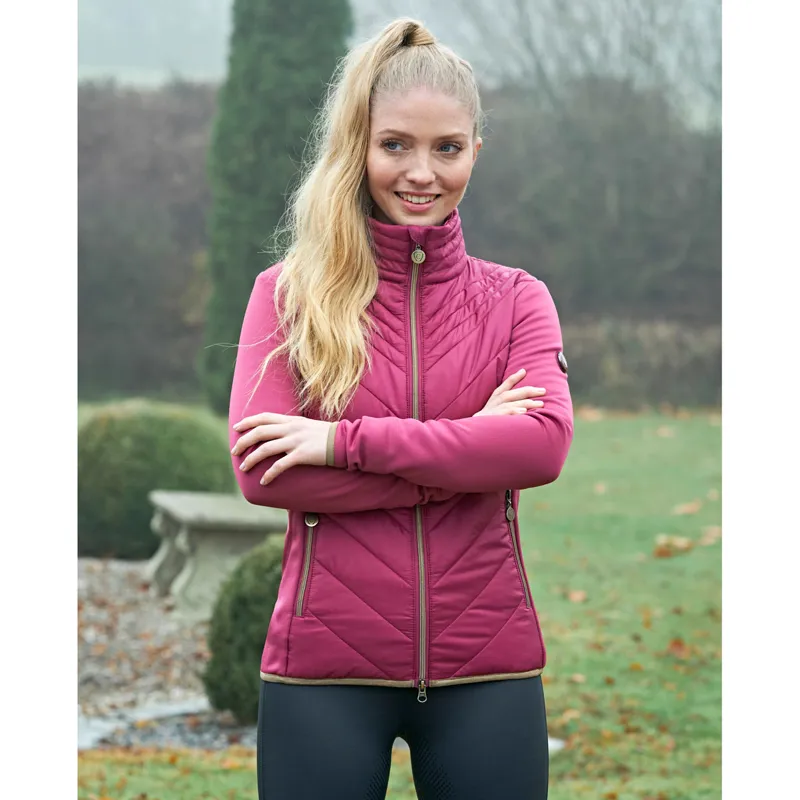 Covalliero Winter Combi Ladies Jacket - Winter Rose/Gold-5