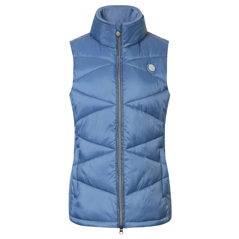 Covalliero Winter Ladies Quilted Gilet - Ice Blue