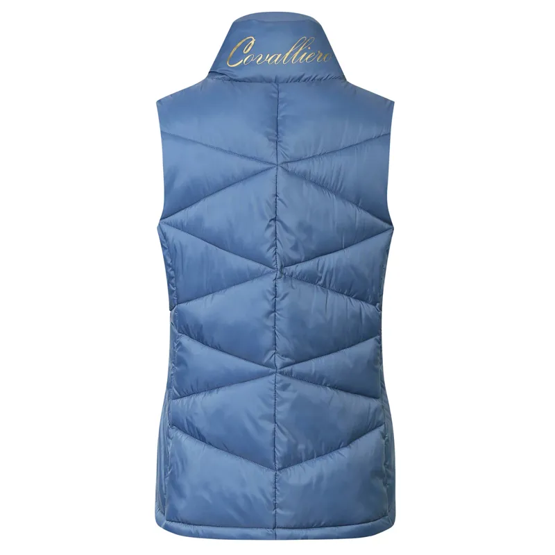 Covalliero Winter Ladies Quilted Gilet - Ice Blue-1