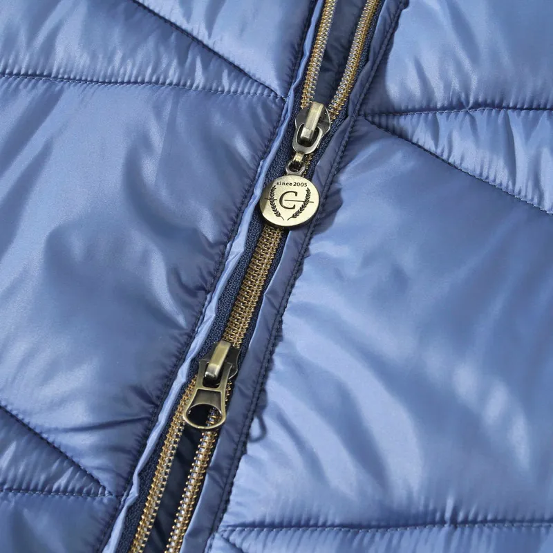 Covalliero Winter Ladies Quilted Gilet - Ice Blue-4