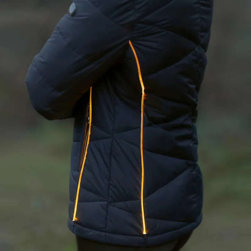 Covalliero Winter Ladies LED Quilted Jacket - Dark Navy-6