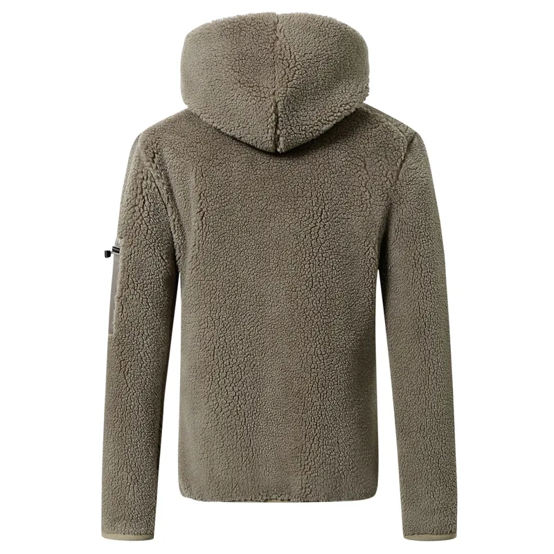 Covalliero Teddy Fleece Junior Jacket - Taupe-1