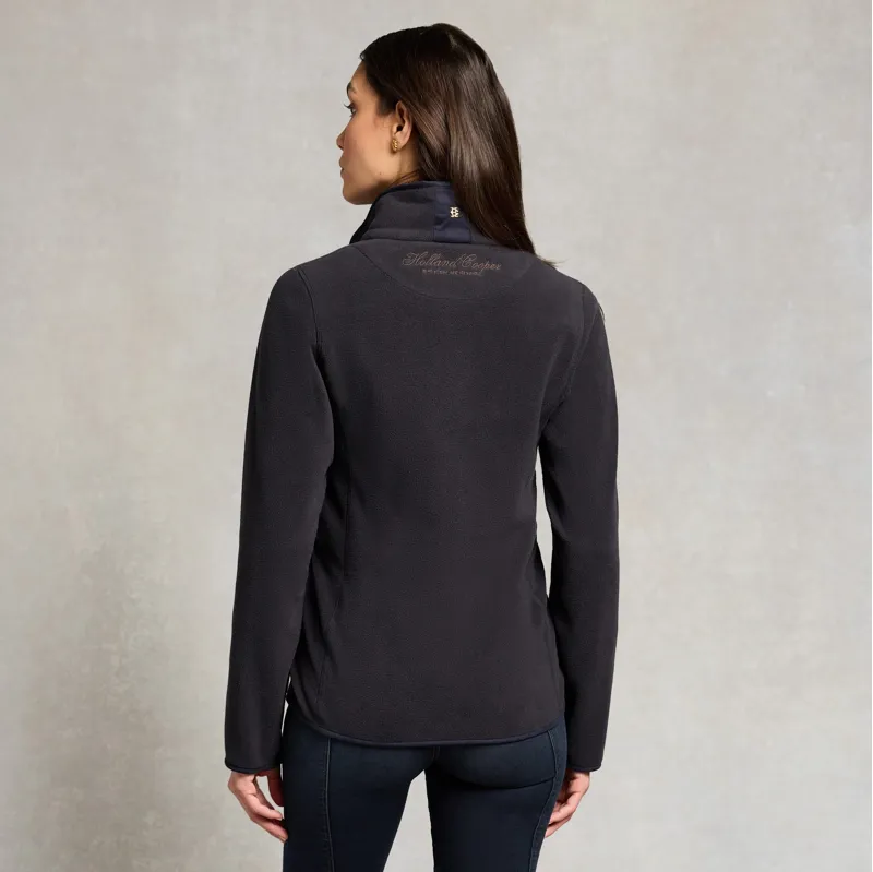 Holland Cooper Cranborne Womens Fleece Jacket - Ink Navy-1