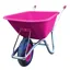 Carrimore 120L Stable Wheelbarrow - Pink