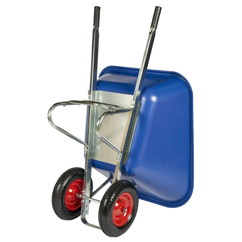 Carrimore Twin Wheel 200lt Wheelbarrow - Blue-1