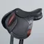 Crosby Monoflap Event Saddle - Covered Black