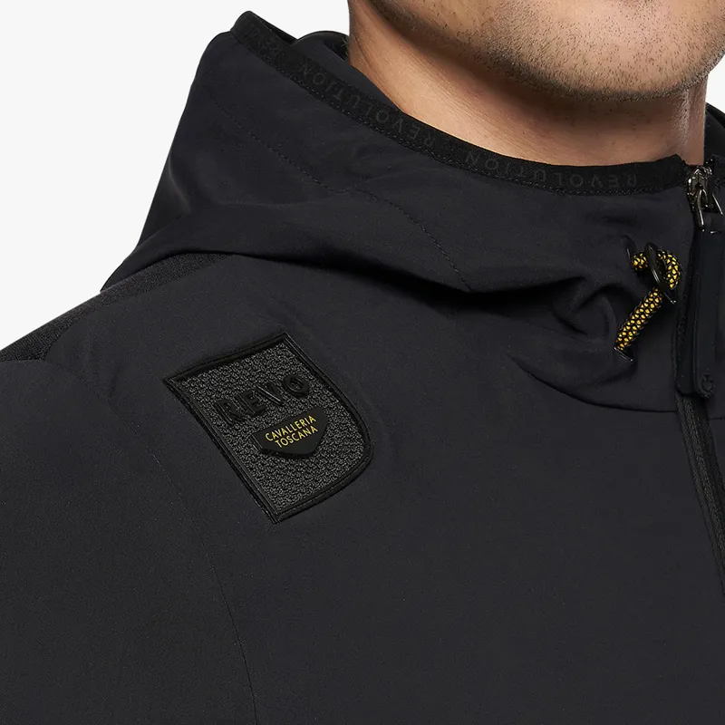 Cavalleria Toscana R-Evo Jersey Tech Mens Softshell Jacket - Black-1