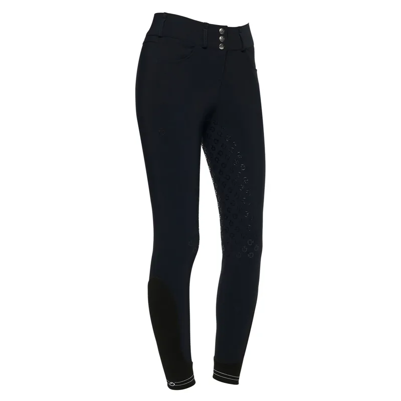 Cavalleria Toscana Dressage Full Grip Ladies Breeches - Navy