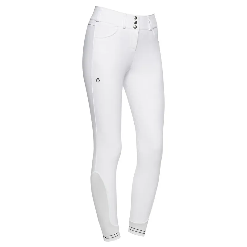 Cavalleria Toscana Dressage Full Grip Ladies Breeches - White
