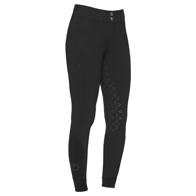 Cavalleria Toscana American Full Grip Ladies Winter Breeches - Black