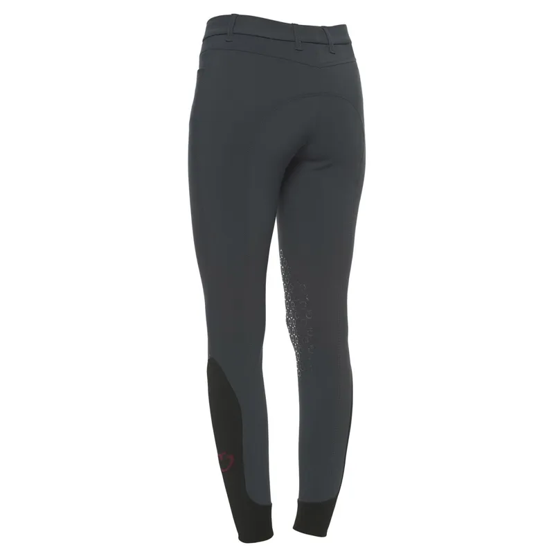 Cavalleria Toscana New Grip System Knee Grip Ladies Breeches - Dark Grey-1
