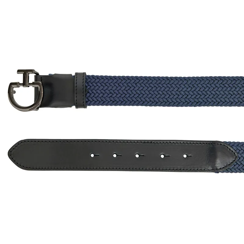 Cavalleria Toscana CT Clasp Elastic Mens Belt - Atlantic Blue-1