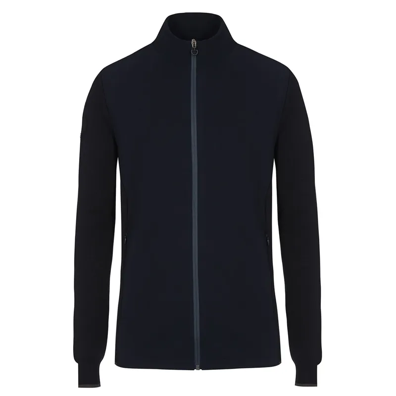 Cavalleria Toscana Tech Jersey Mens Sweater - Navy