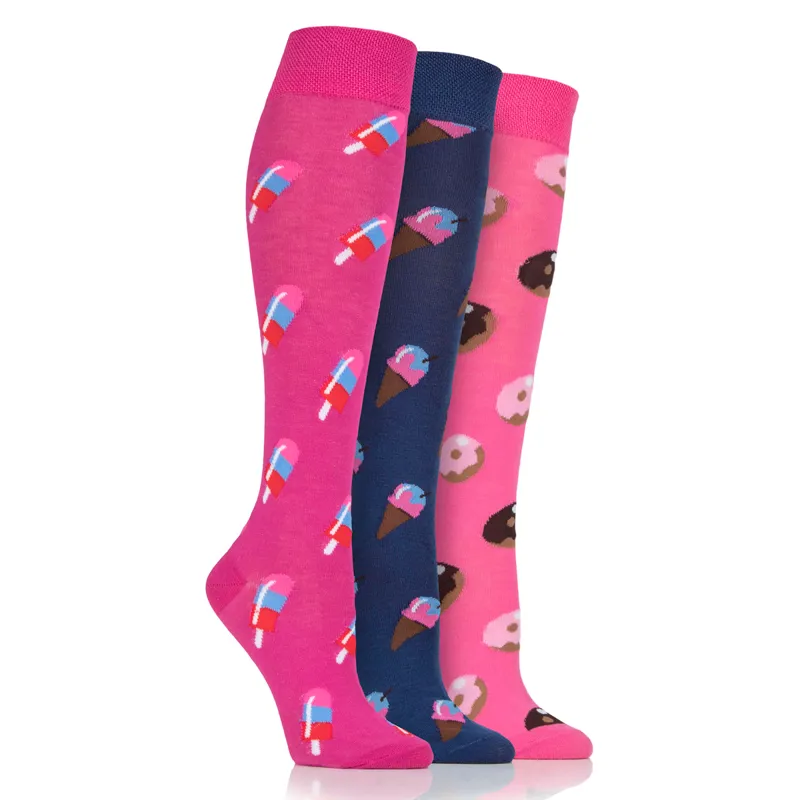 Dare to Wear Novelty Ladies Socks 3 Pack - Treats