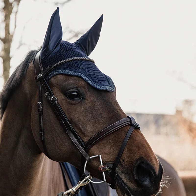 Kentucky Wellington Glitter Stone Fly Veil - Dark Navy-2