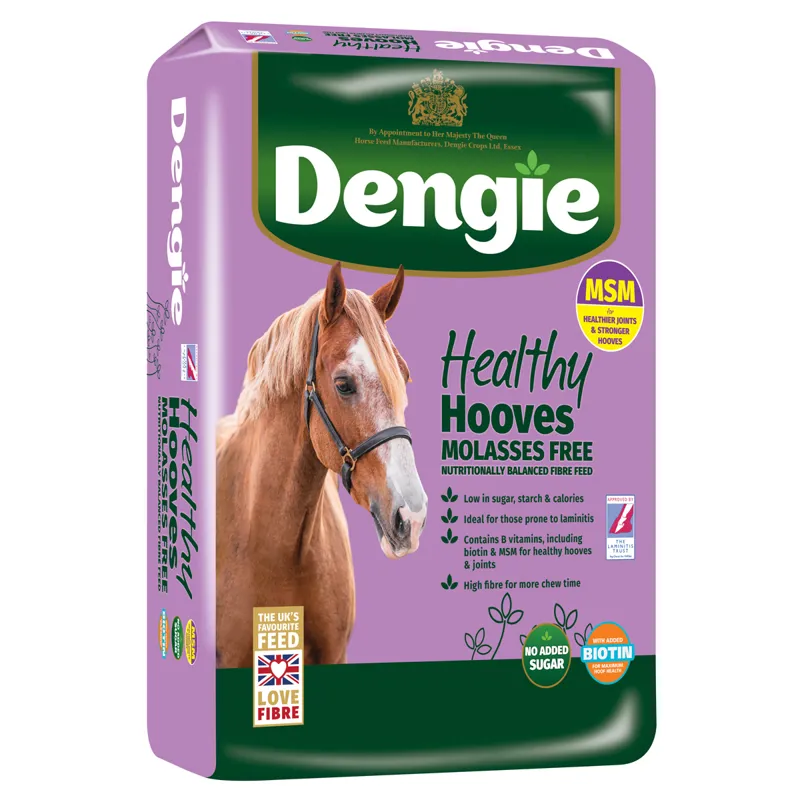 Dengie Healthy Hooves Molasses Free Complete Fibre Feed - 20kg