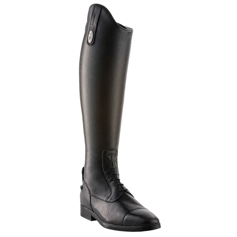 DeNiro Amabile Laced Tall Riding Boots - Quick Black-1