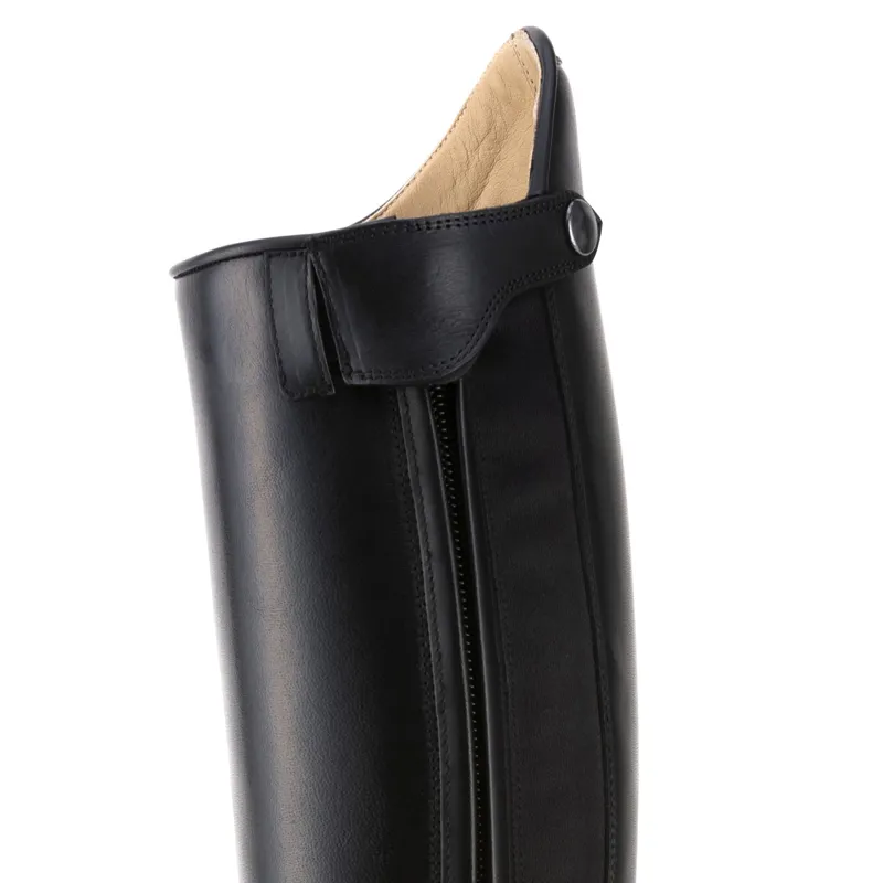 DeNiro Italo Laced Tall Riding Boots - Black-3