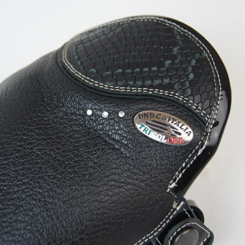 DeNiro Salentino Regal Laced Tall Riding Boots - Quick Black/Black-1