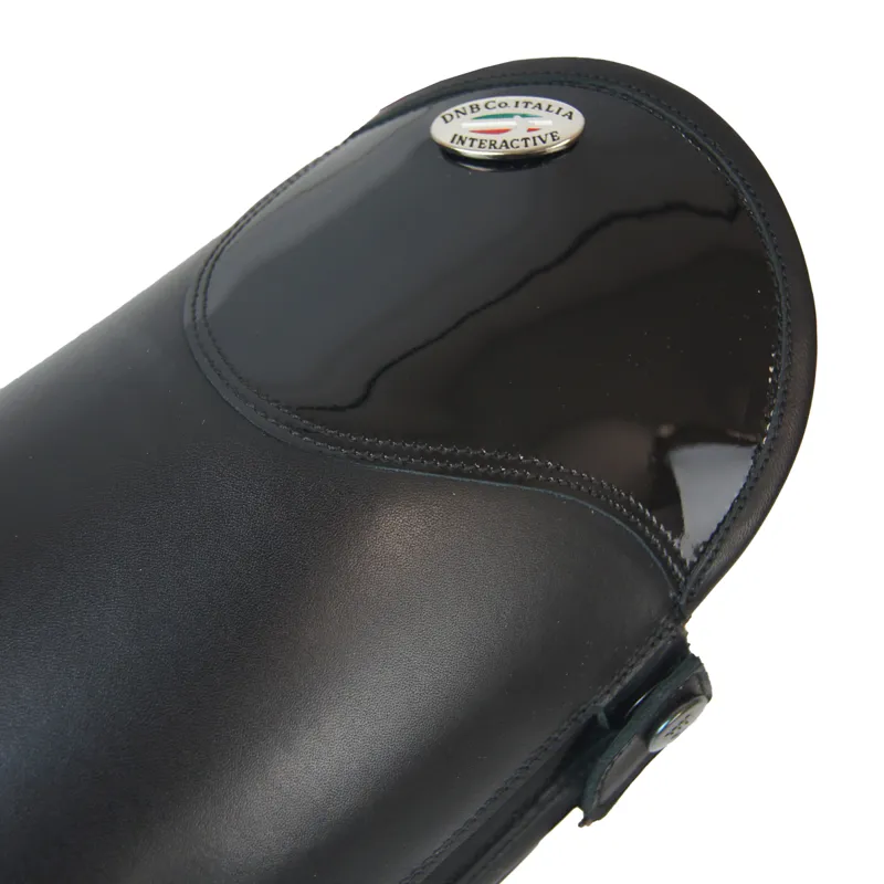 DeNiro Salento Patent Unlaced Tall Riding Boots - WRAT Black-1