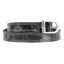 DeNiro Greta Spur Straps - Grey/Black
