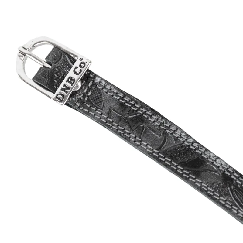 DeNiro Greta Spur Straps - Grey/Black-2