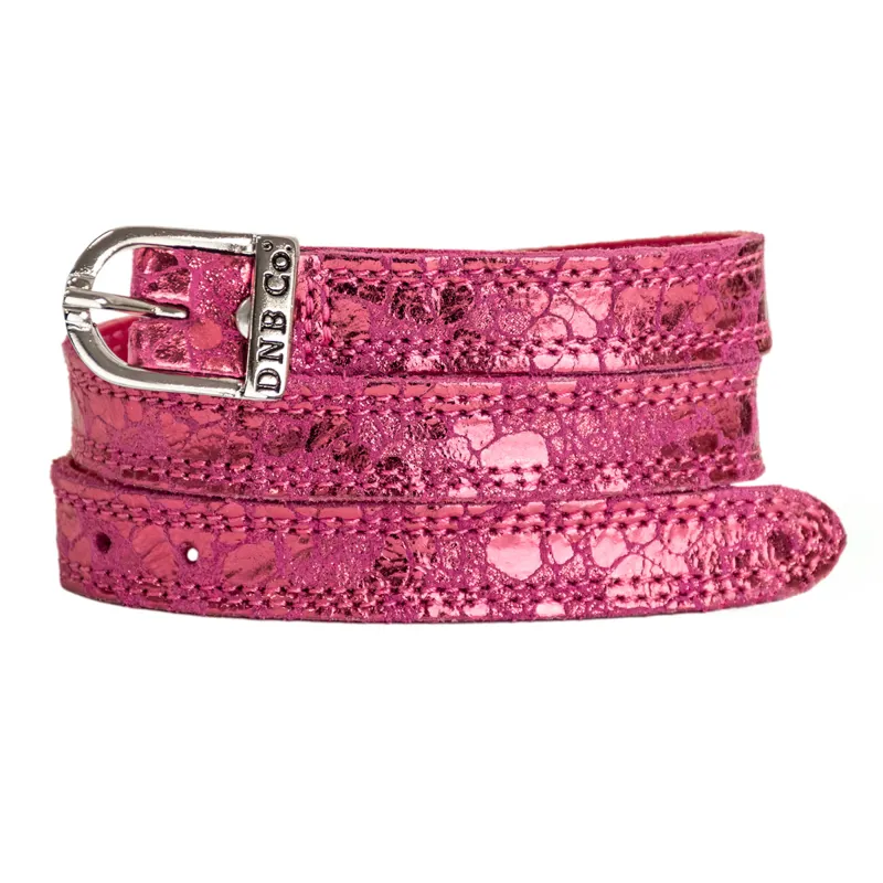 DeNiro Ice Spur Straps - Magenta/Silver