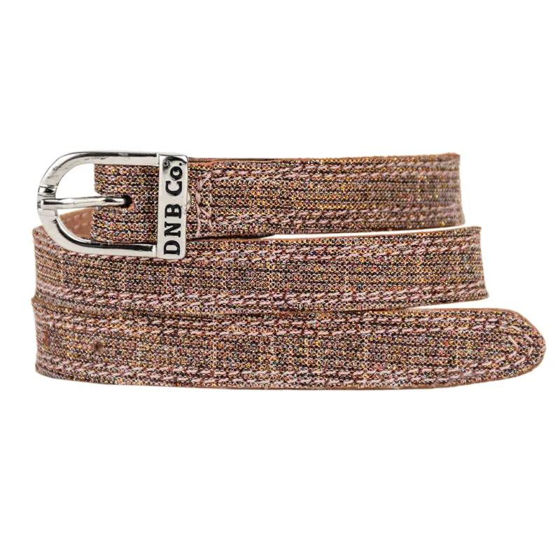 DeNiro Iride Spur Straps - Pink/Silver