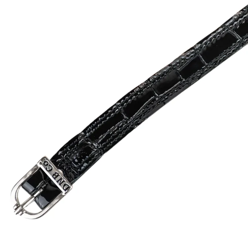 DeNiro Lucido Spur Straps - Black/Silver-1